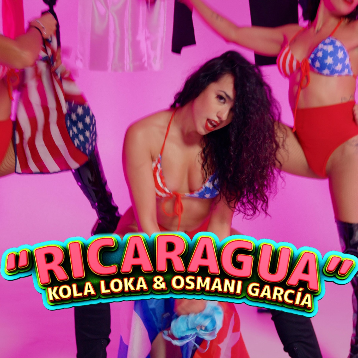 Ricaragua - Single by Kola Loka & Osmani Garcia "La Voz" album cover