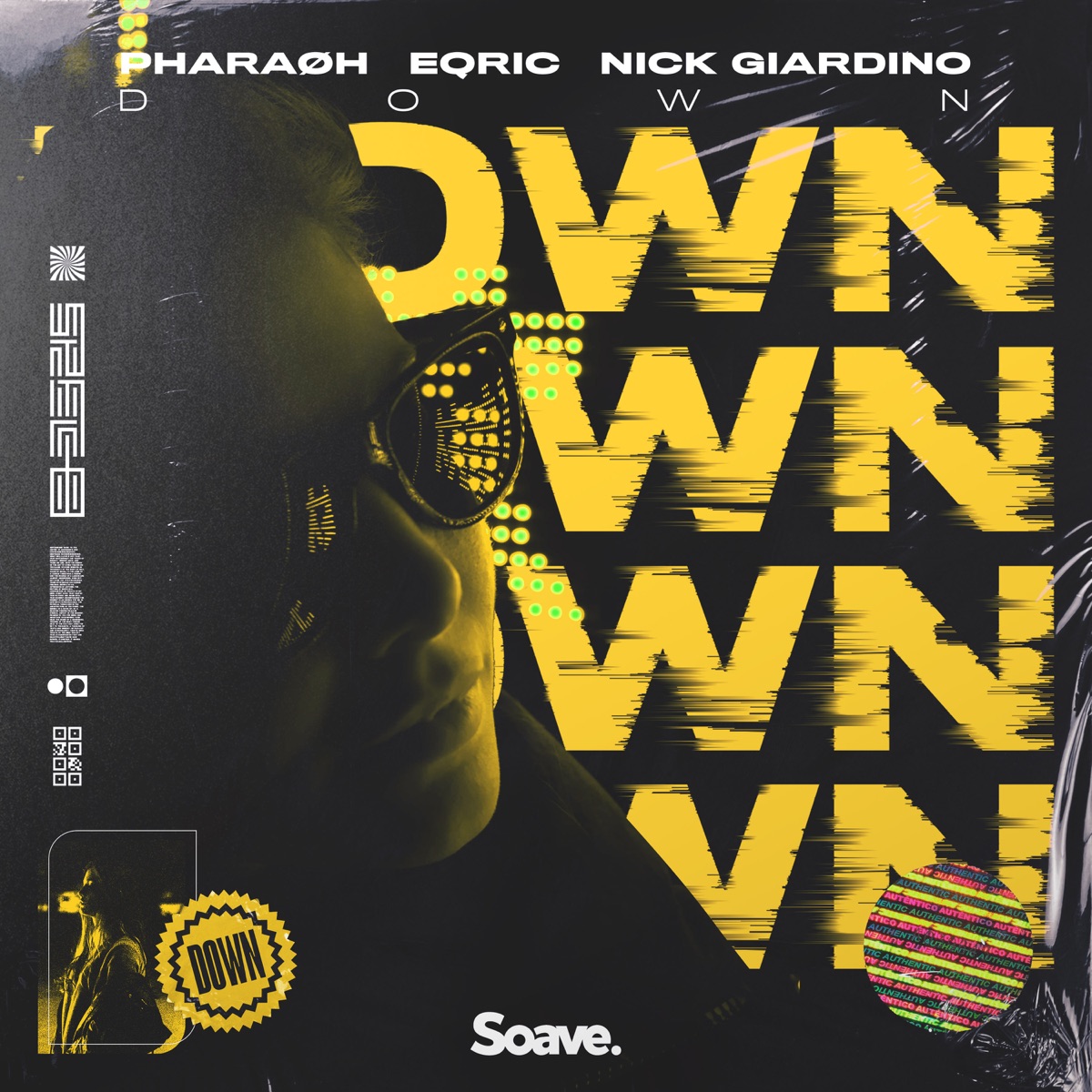 Down - Single by PHARAØH, EQRIC & Nick Giardino album cover