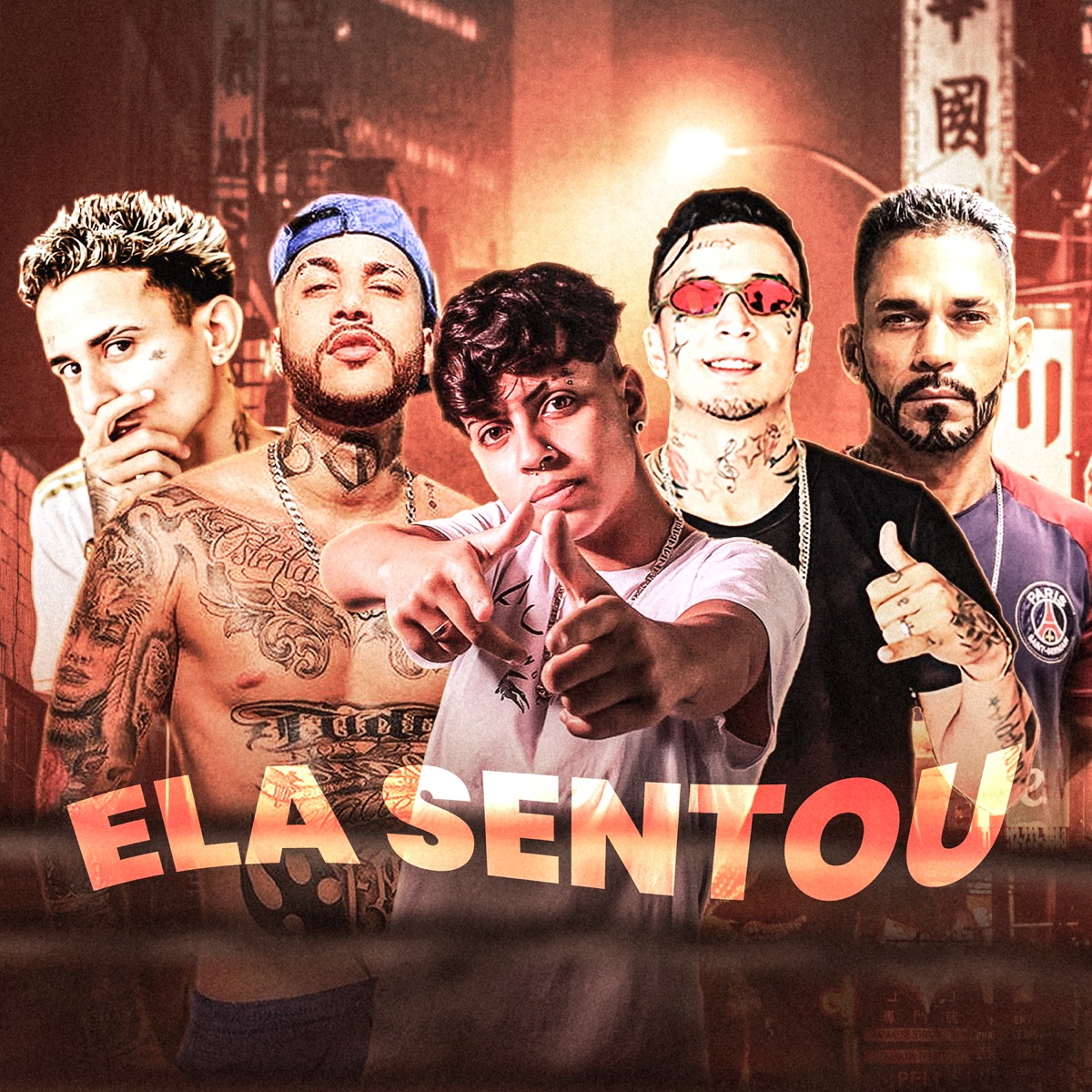 Ela Sentou - Single by bruninho da zn, frajola, Mc Porck & DJ Alex album cover