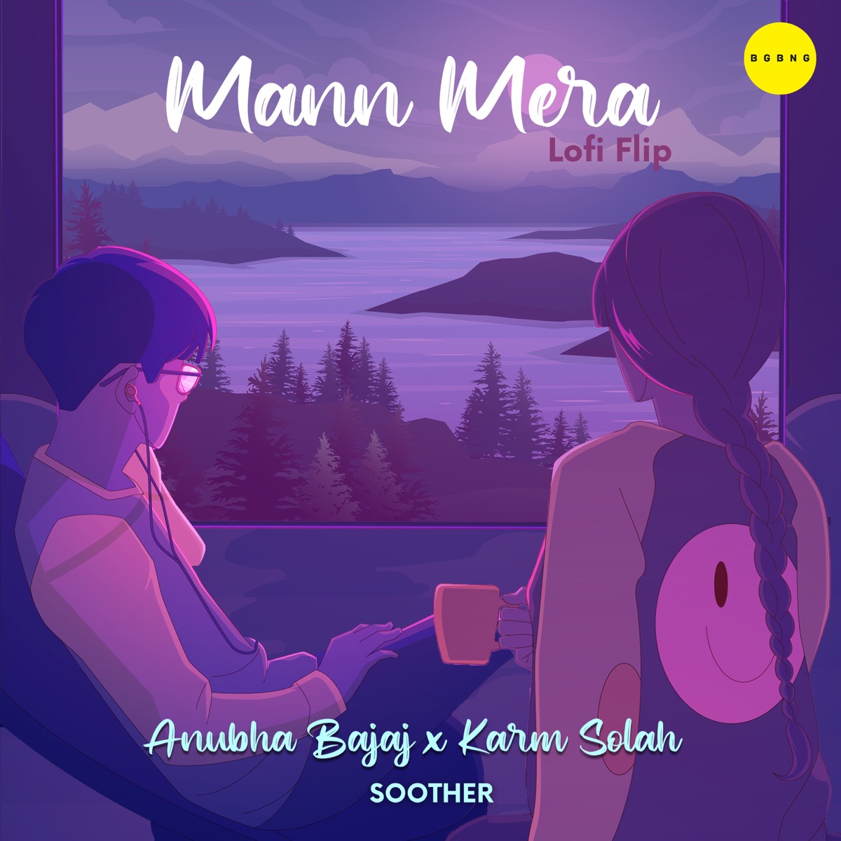 Mann Mera (Lofi Flip) - Single by Anubha Bajaj, Karm Solah & Soother album cover