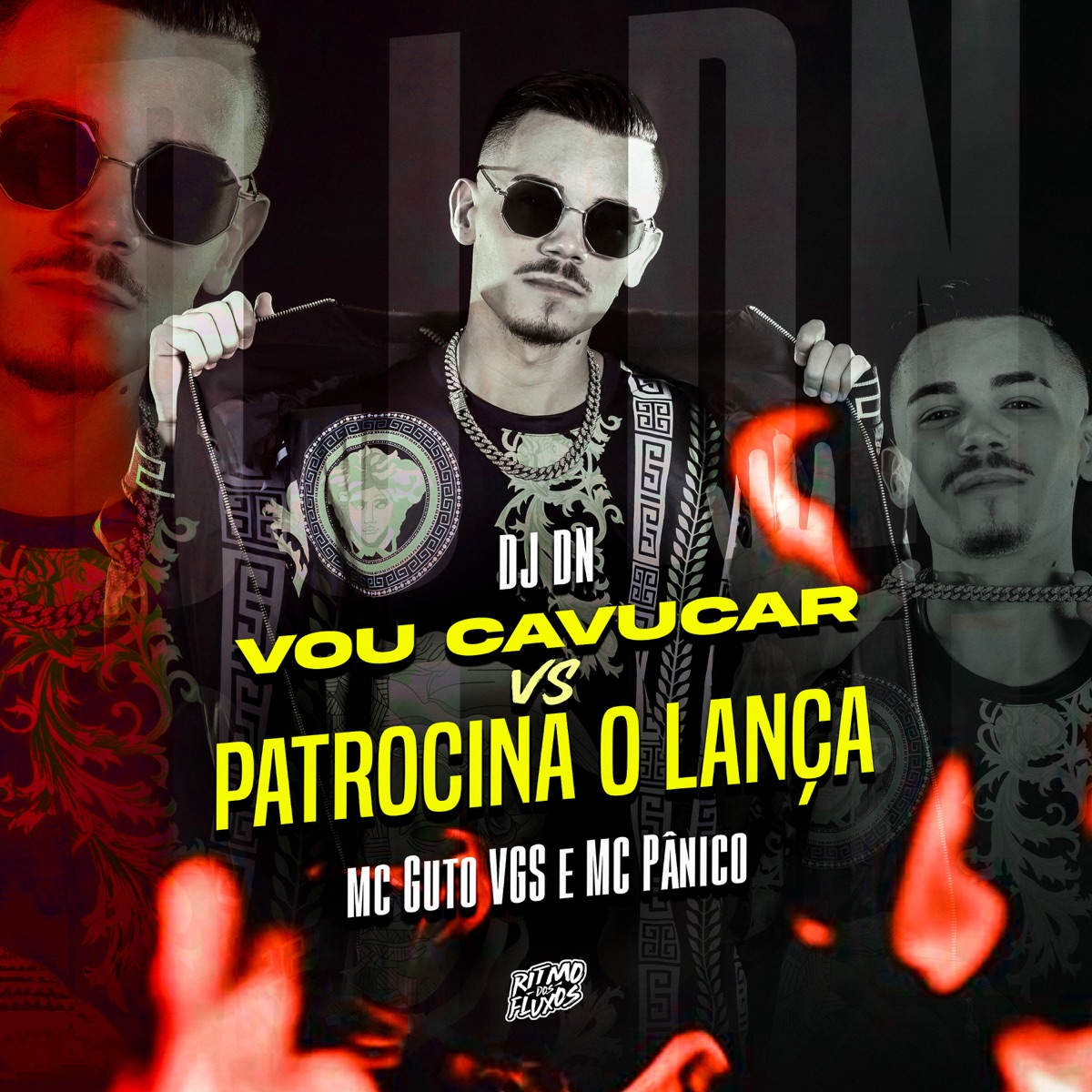 Vou Cavucar Vs Patrocina o Lança - Single by DJ DN, MC Guto VGS & Mc Pânico album cover