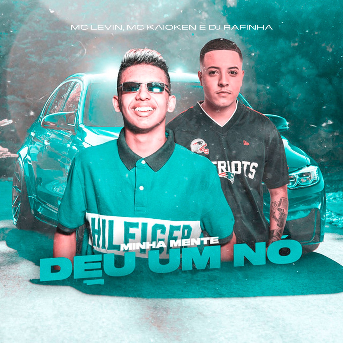 Minha Mente Deu um Nó - Single by MC Levin, MC Kaioken & DJ Rafinha album cover
