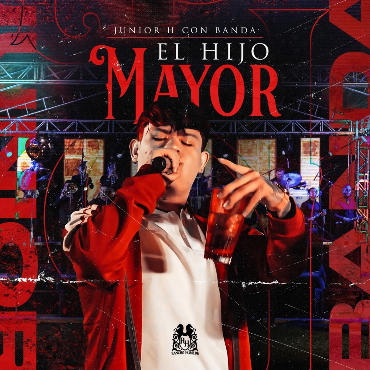 El Hijo Mayor - Single by Junior H album cover artwork