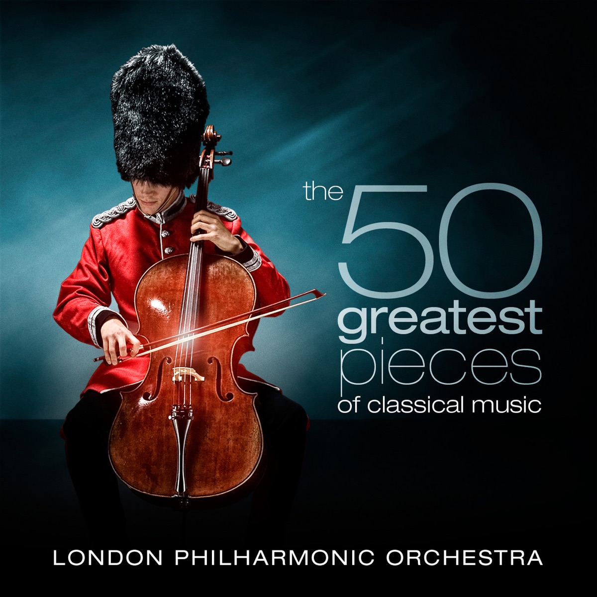The 50 Greatest Pieces of Classical Music by London Philharmonic Orchestra & David Parry album cover