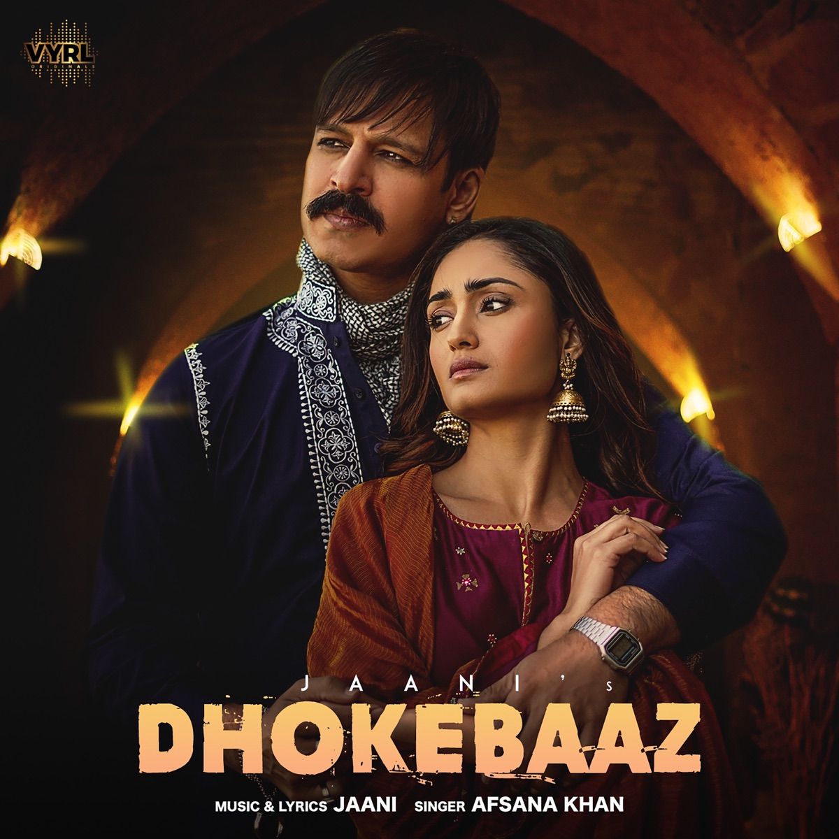 Dhokebaaz - Single by Jaani & Afsana Khan album cover