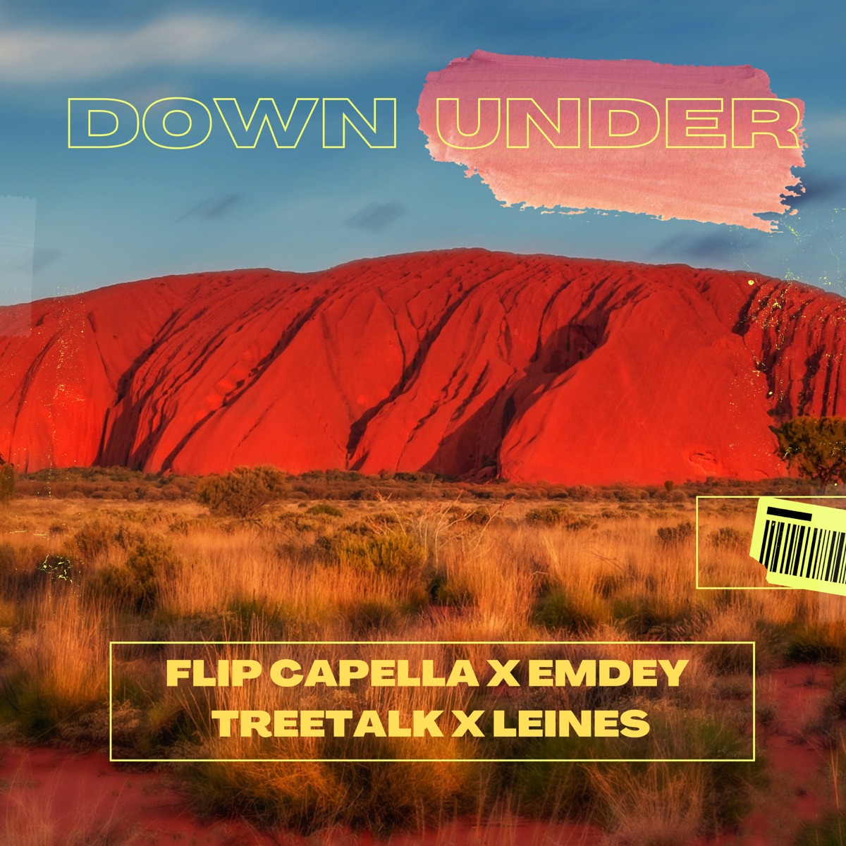 Down Under (feat. Leines) - Single by Flip Capella, Emdey & Treetalk album cover