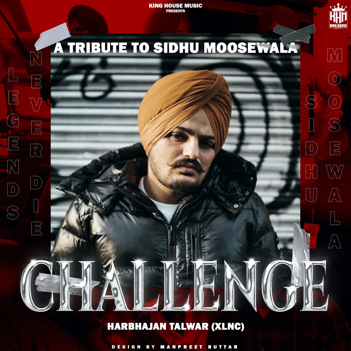Challenge - Single by Harbhajan Talwar album cover