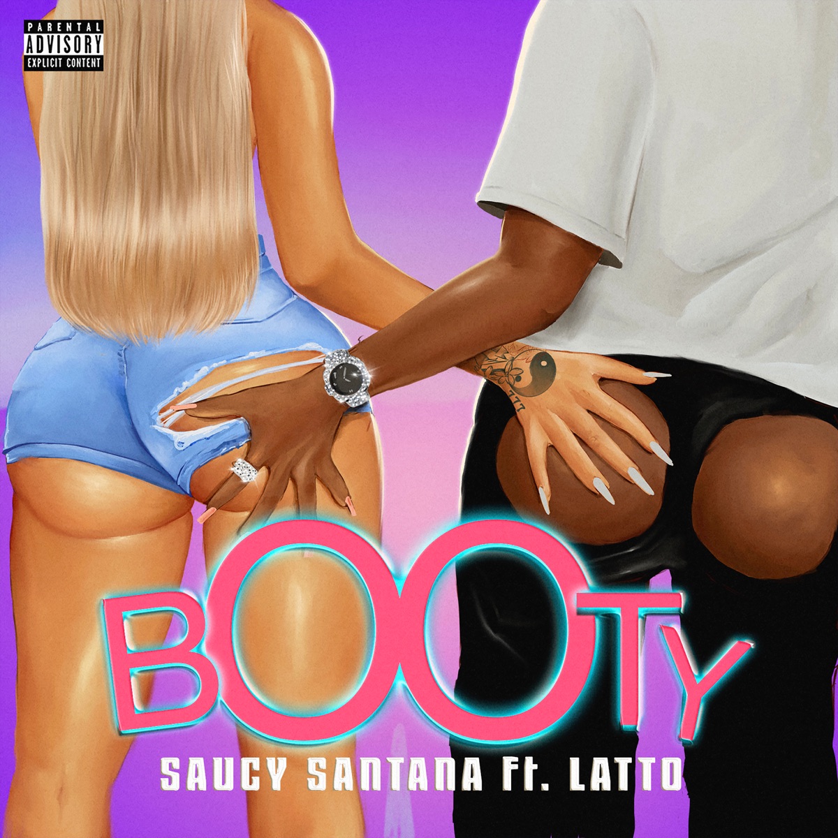 Booty (feat. Latto) - Single by Saucy Santana album cover