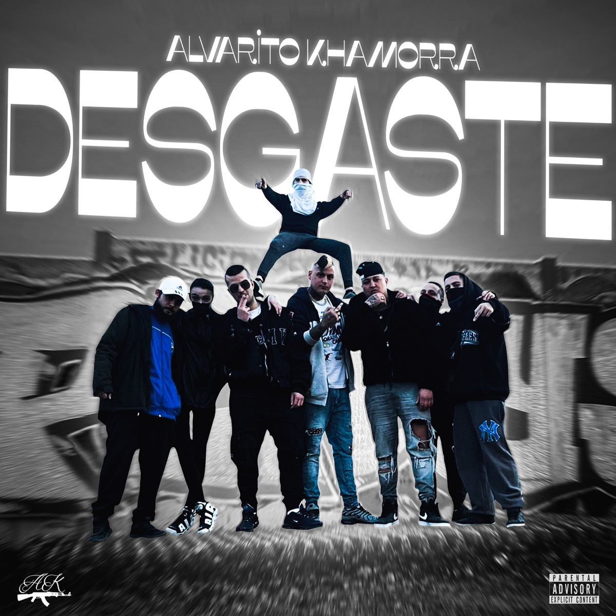 DESGASTE - Single by Alvarito Khamorra album cover
