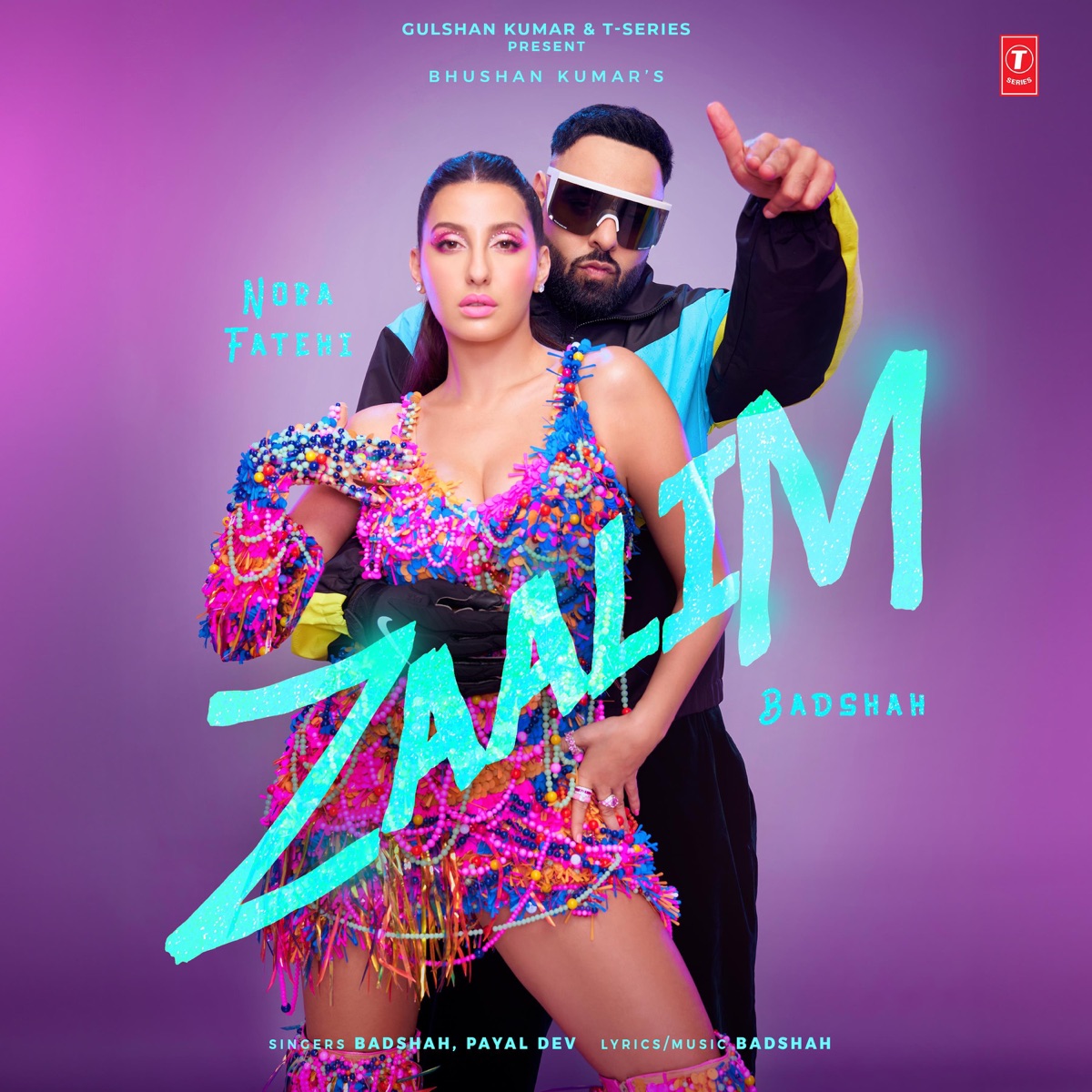 Zaalim - Single by Badshah, Payal Dev & Nora Fatehi album cover