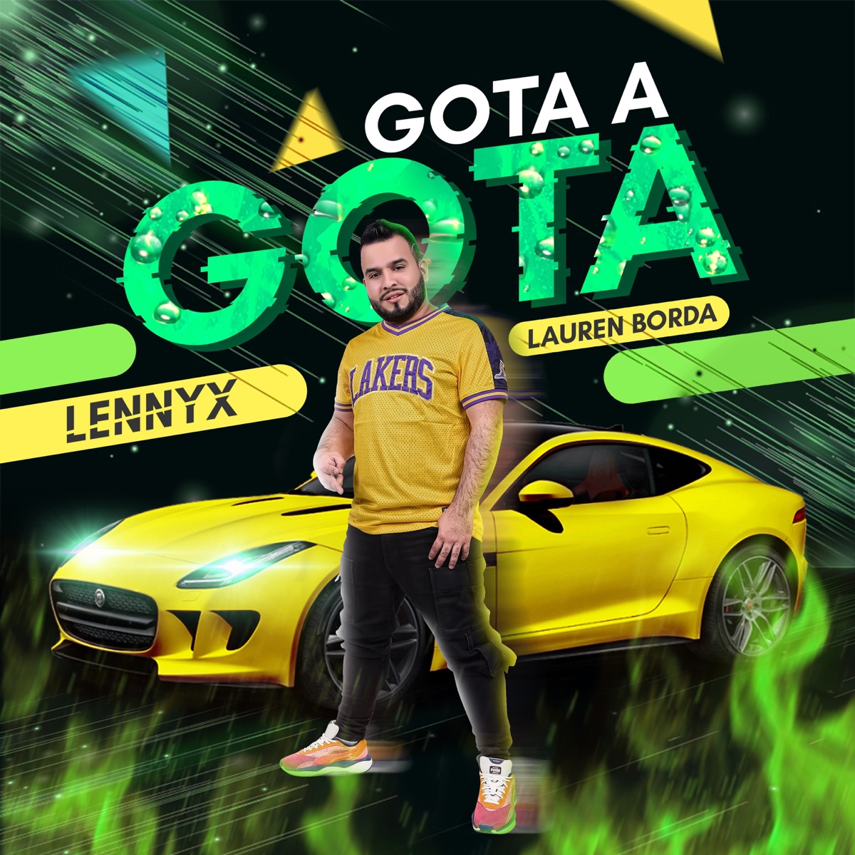 Gota a Gota (with Lauren Borda) - Single by Lennyx album cover