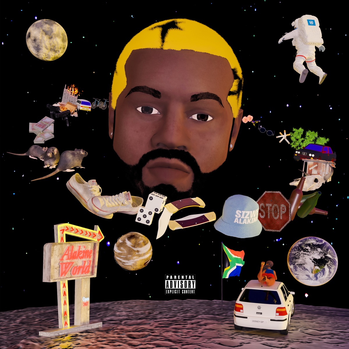 Alakine World by Sizwe Alakine album cover