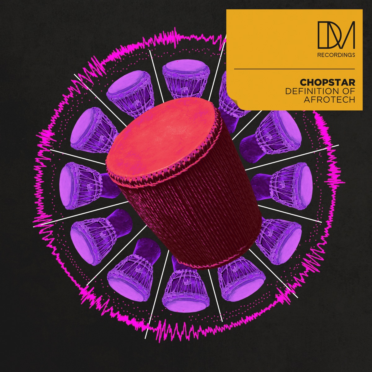 Definition of Afrotech - EP by Chopstar album cover