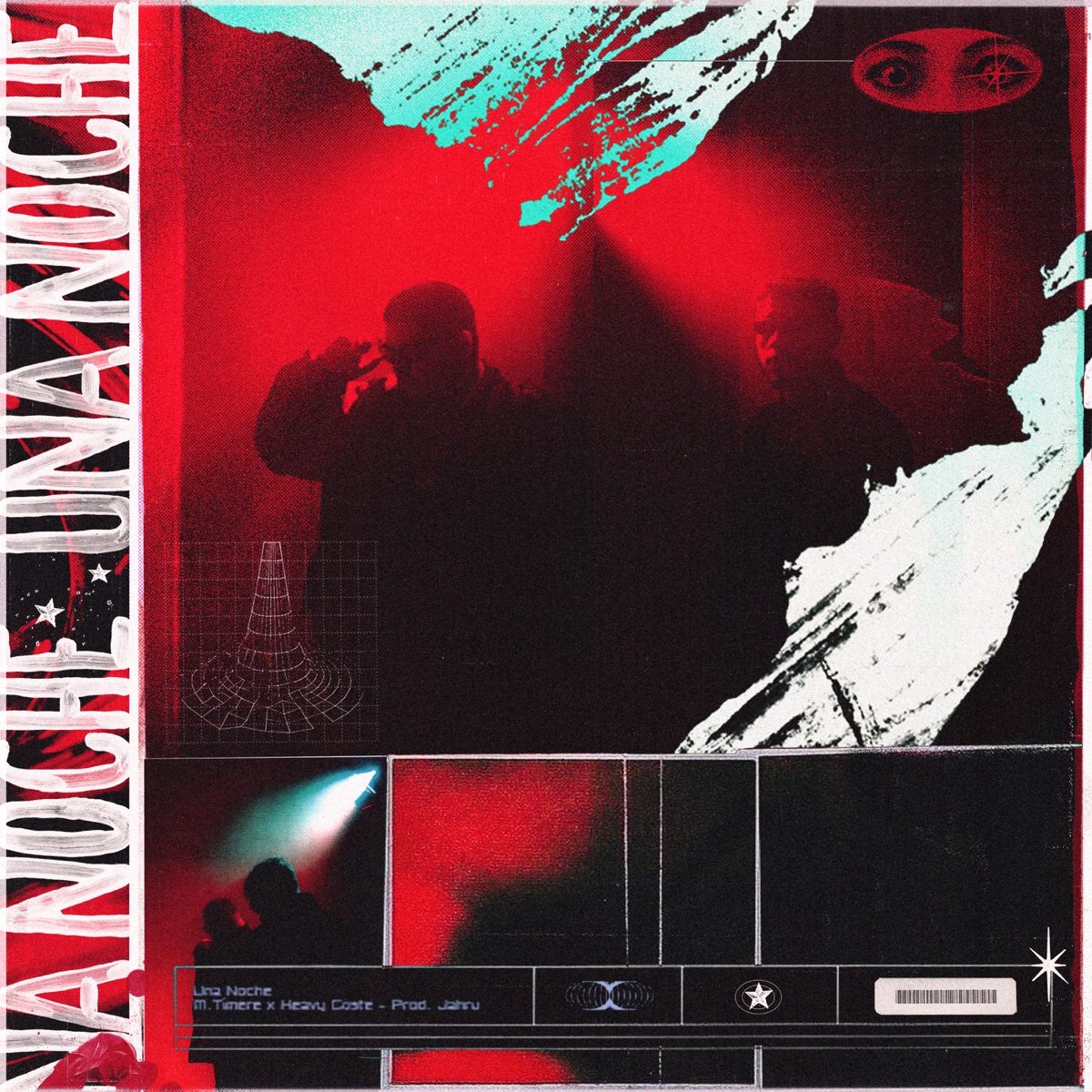 Una Noche - Single by Heavy Coste & M.Timére album cover