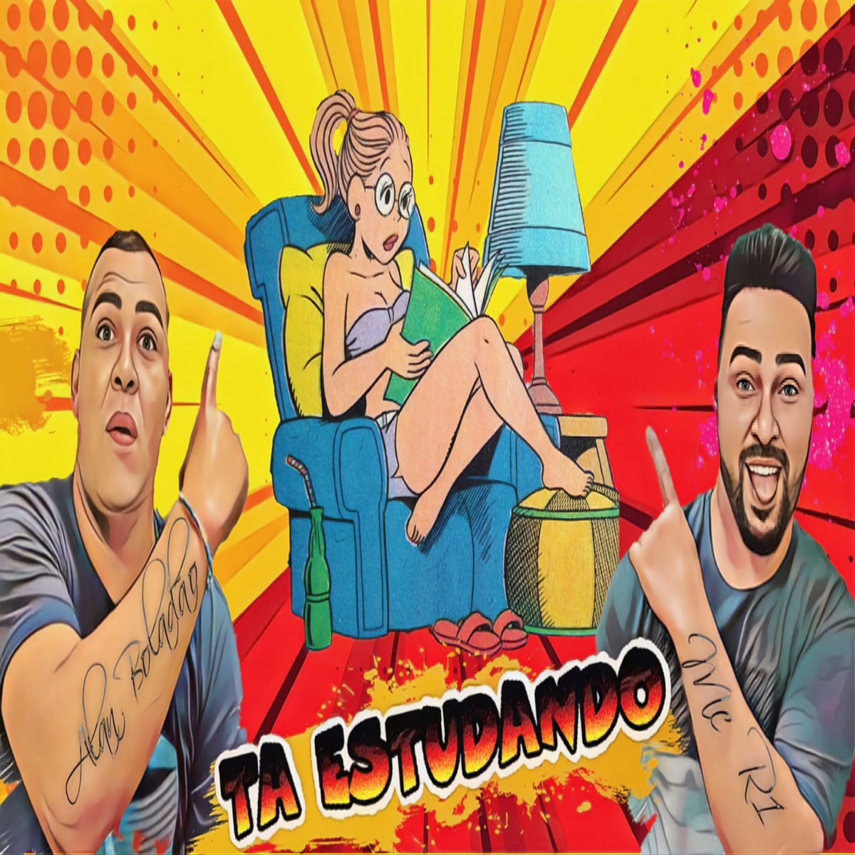 Ta Estudando - Single by Mc R1 & MC Alan Boladão album cover