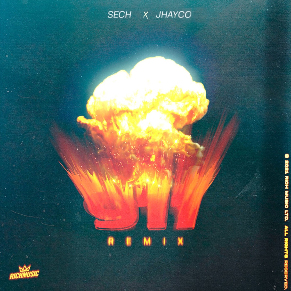 911 (Remix) - Single by Sech & JHAYCO album cover