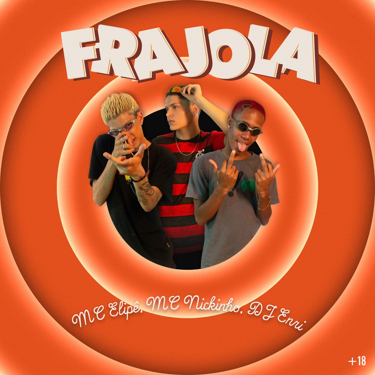Frajola - Single by MC Elipê, MC Nickinho & ENRI album cover