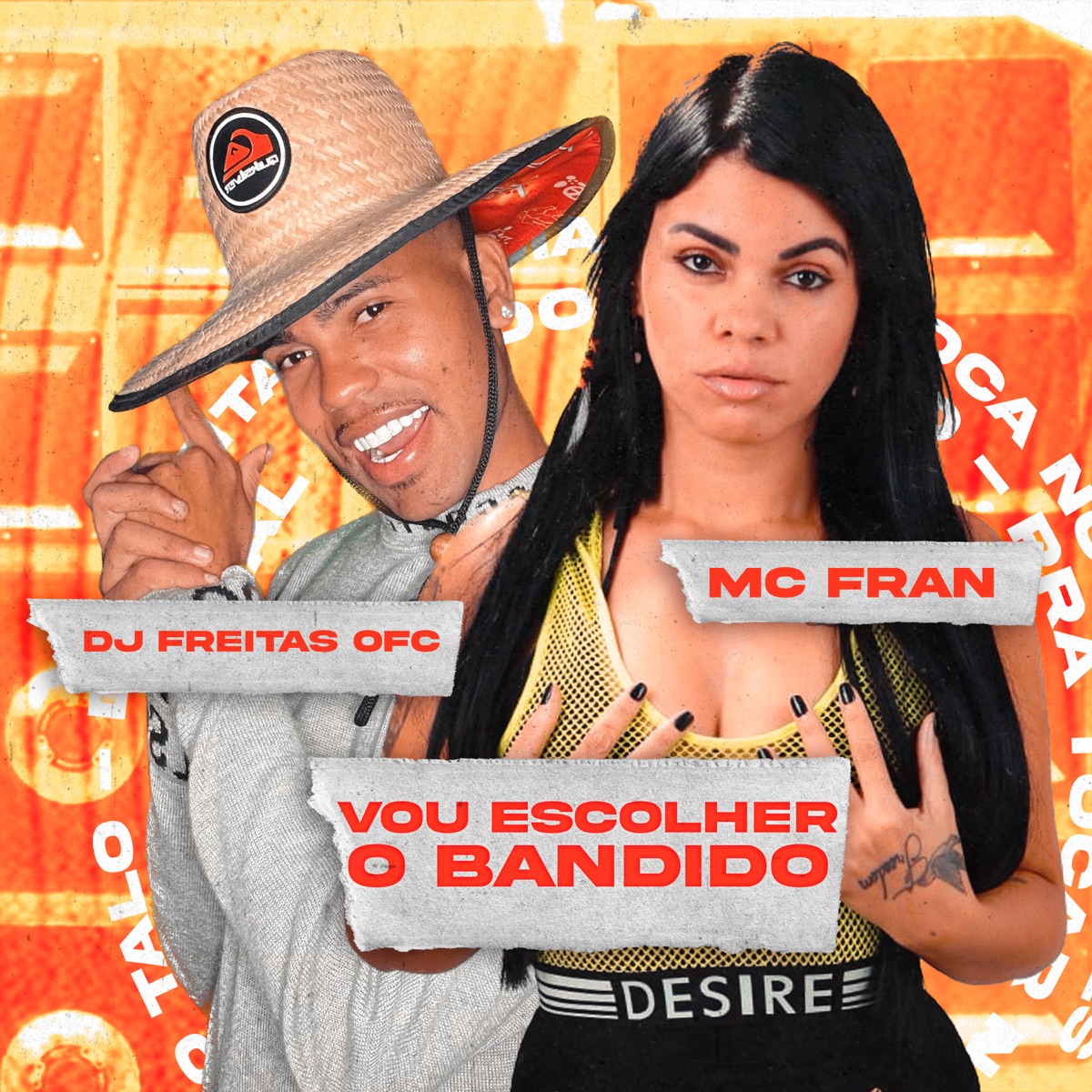 Vou Escolher o Bandido - Single by Dj Freitas Oficial & MC Fran album cover