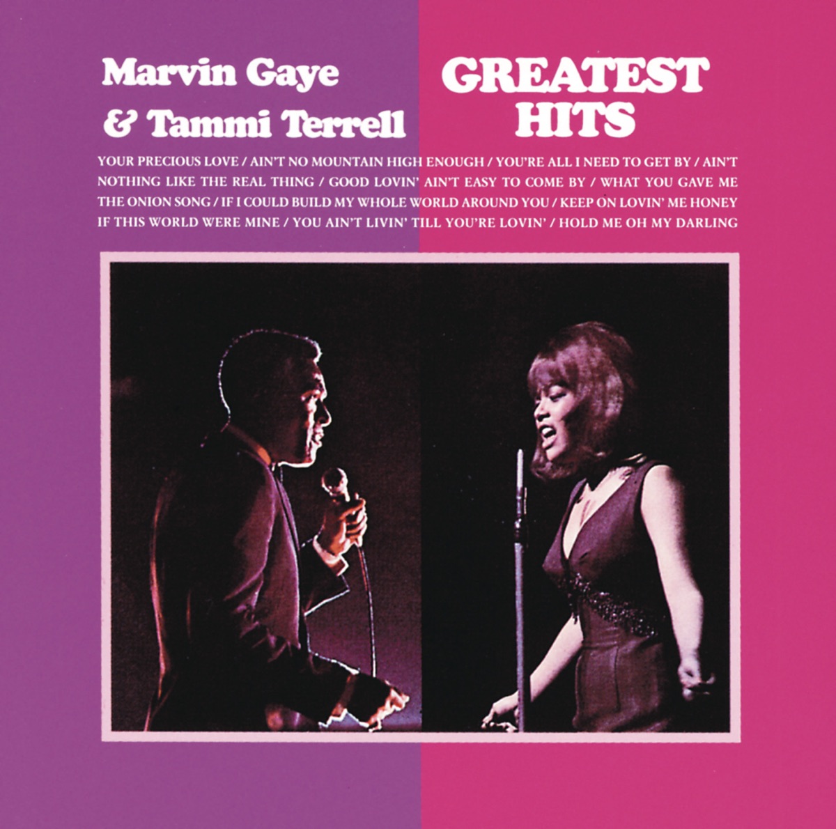 Greatest Hits by Marvin Gaye & Tammi Terrell album cover