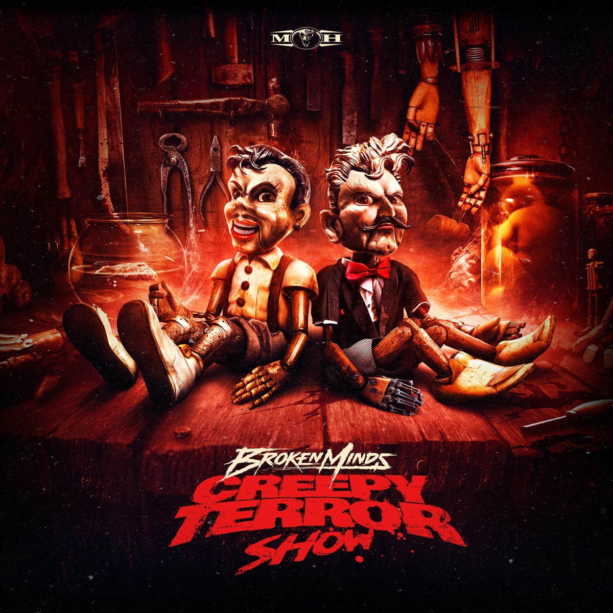 Creepy Terror Show (Extended Mix) by Broken Minds album cover