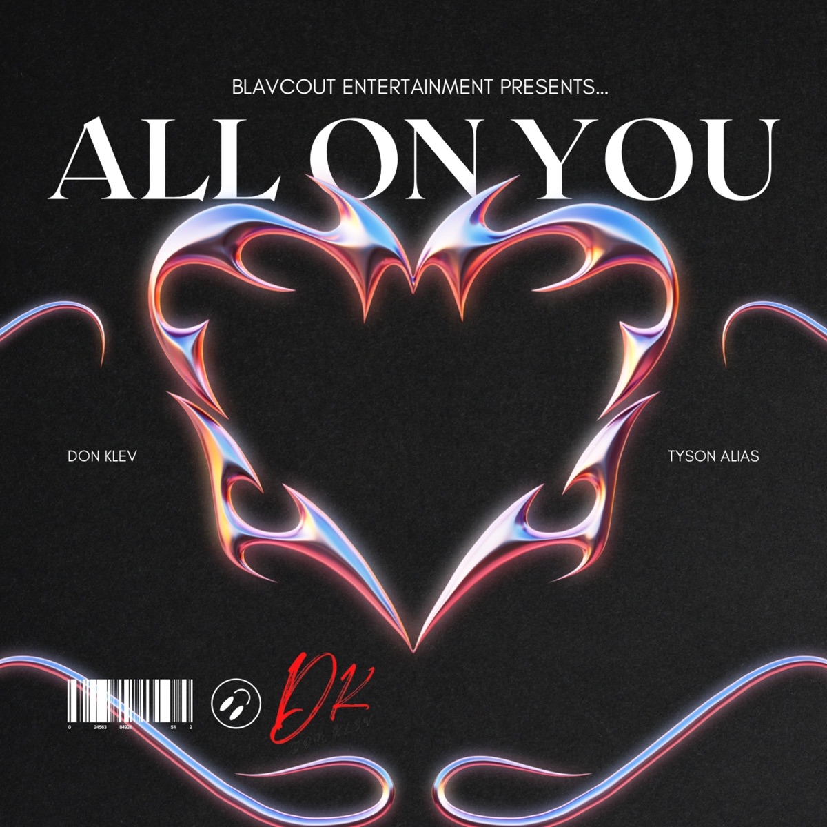 All On You (feat. Tyson Alias) - Single by Don Klev album cover
