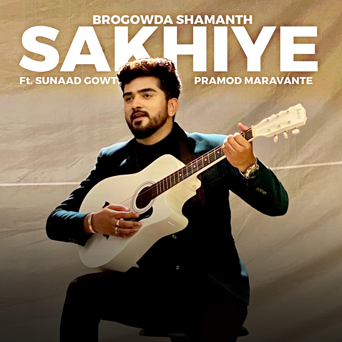 SAKHIYE SAKHIYE (feat. Sunaad Gowtham & Pramod Maravante) - Single by BroGowda album cover