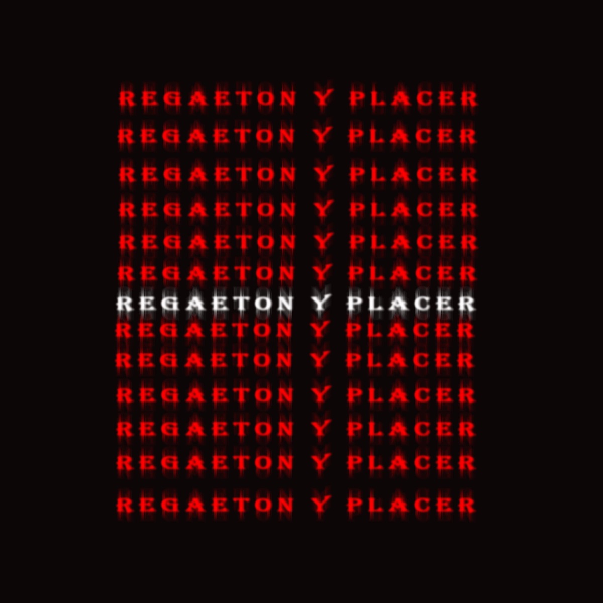 REGAETON Y PLACER by Kaled the ghost album cover