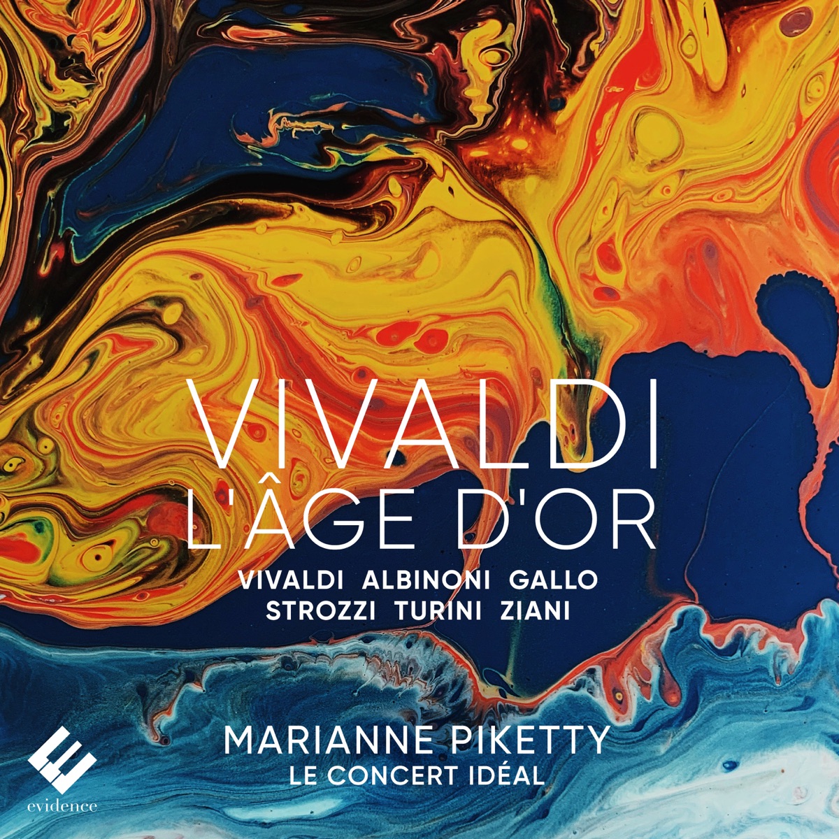 Vivaldi, l'âge d'or by Marianne Piketty & Le Concert Idéal album cover