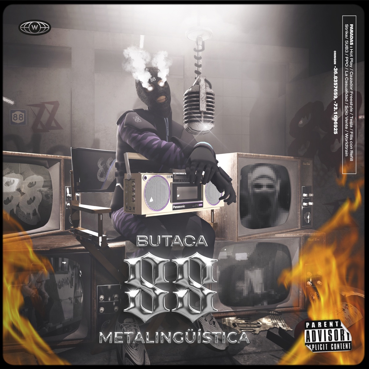 BUTACA 88 by Metalingüística album cover