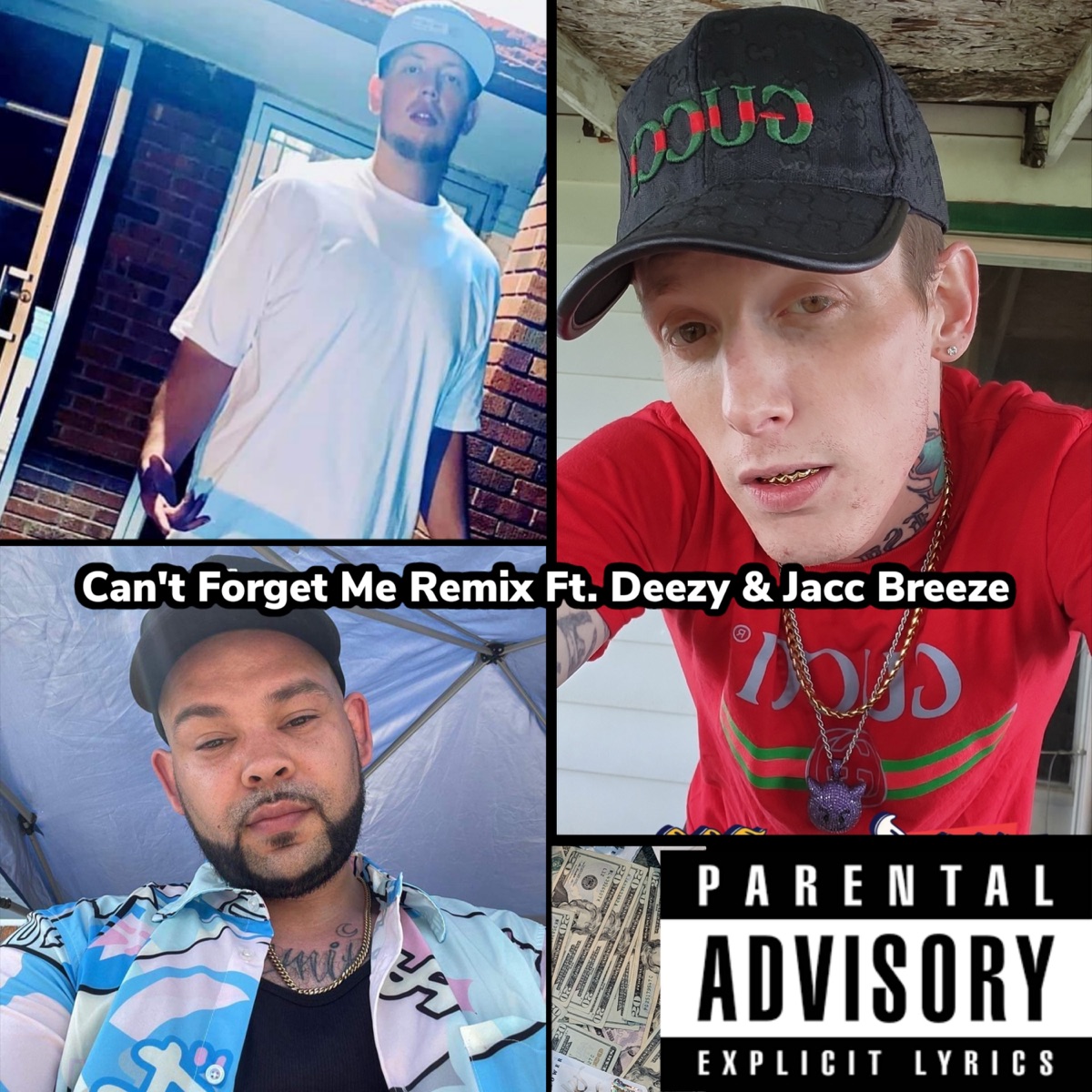 Can't Forget Me (Remix) [feat. Deezy & Jacc Breeze] - Single by Crunkjuice album cover