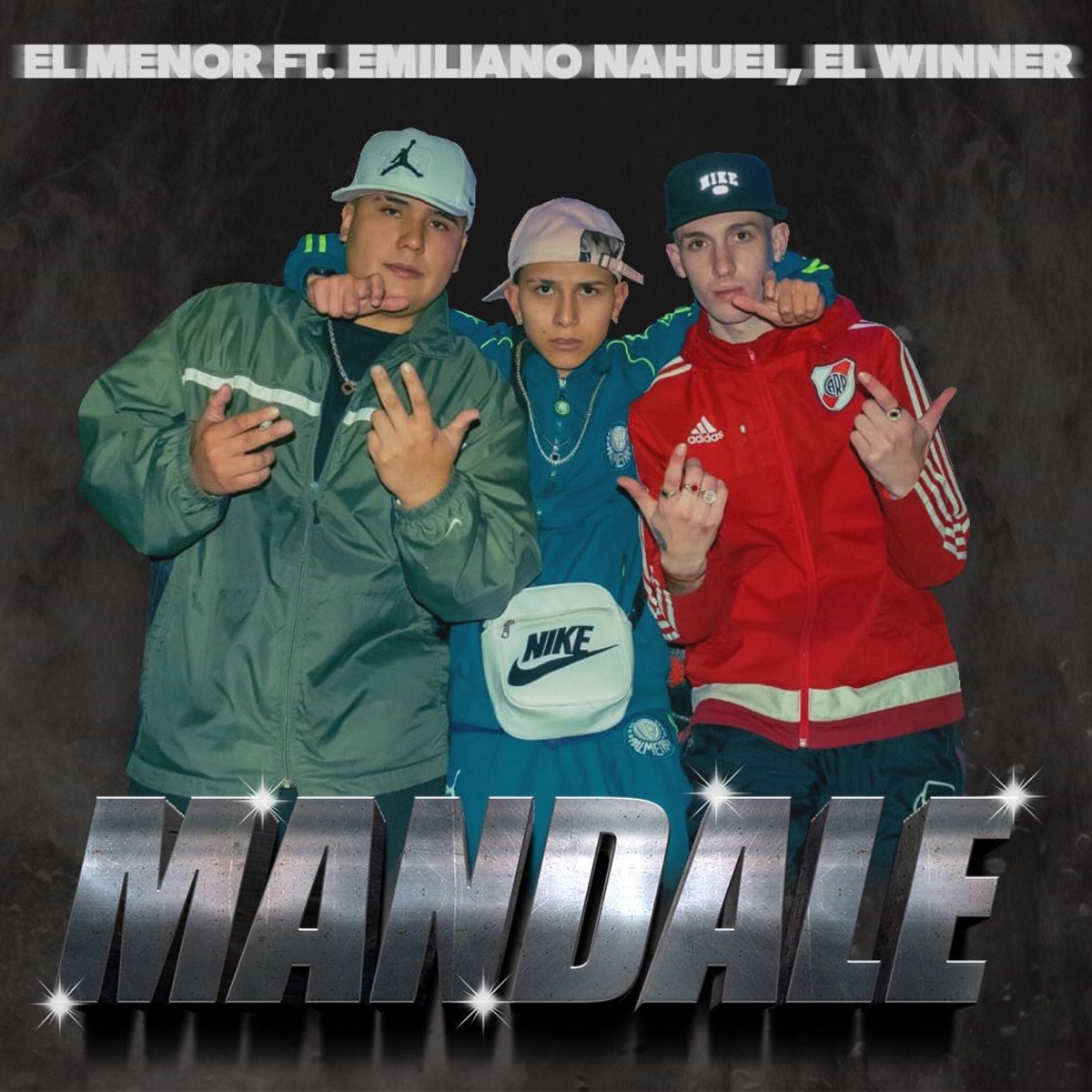 Mandale (feat. Kevin El Menor, Emiliano Nahuel, El Winner & DimeloElyon<) - Single by Music Quality album cover