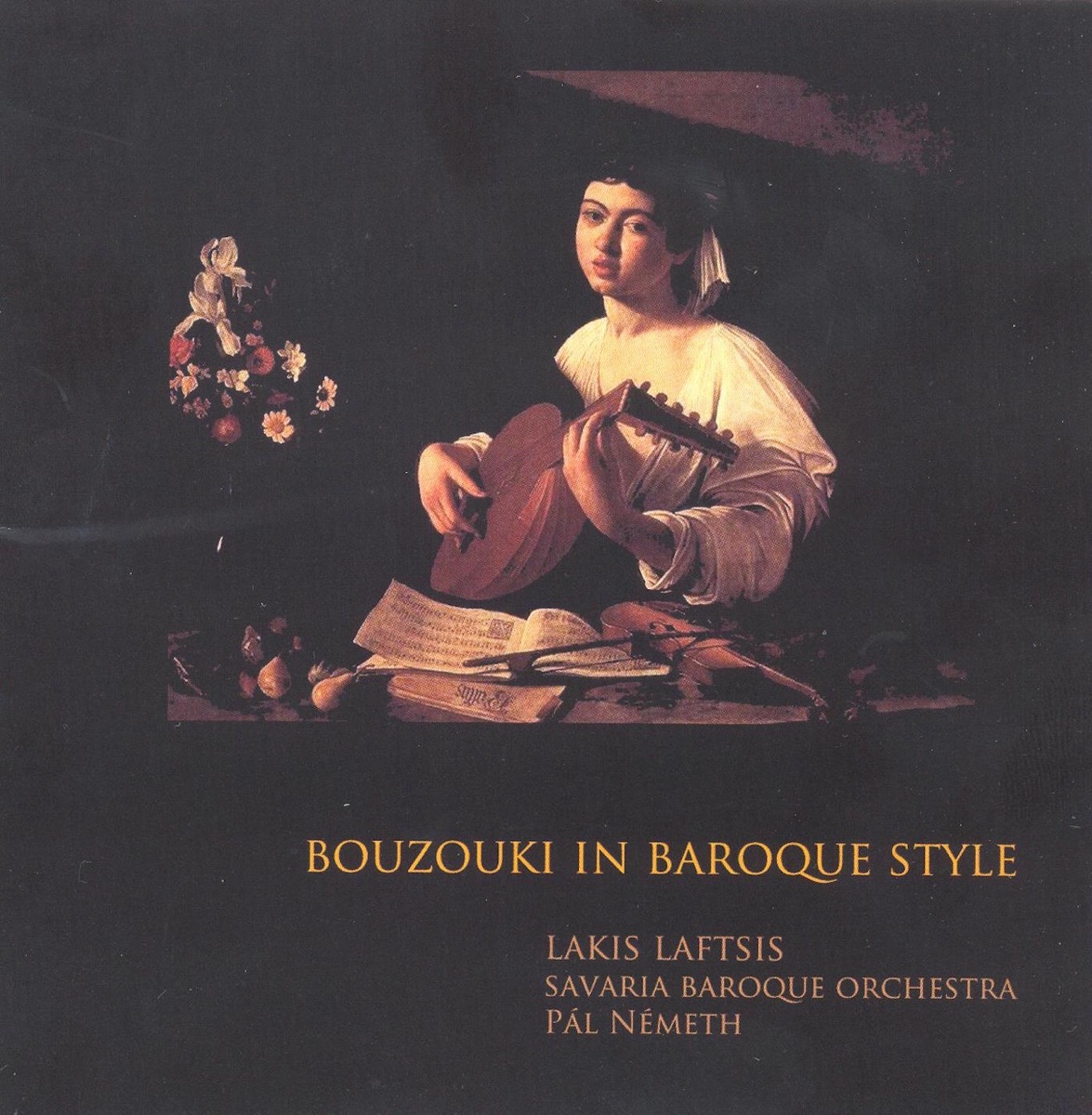Bouzouki In Baroque Style by Lakis Laftsis album cover