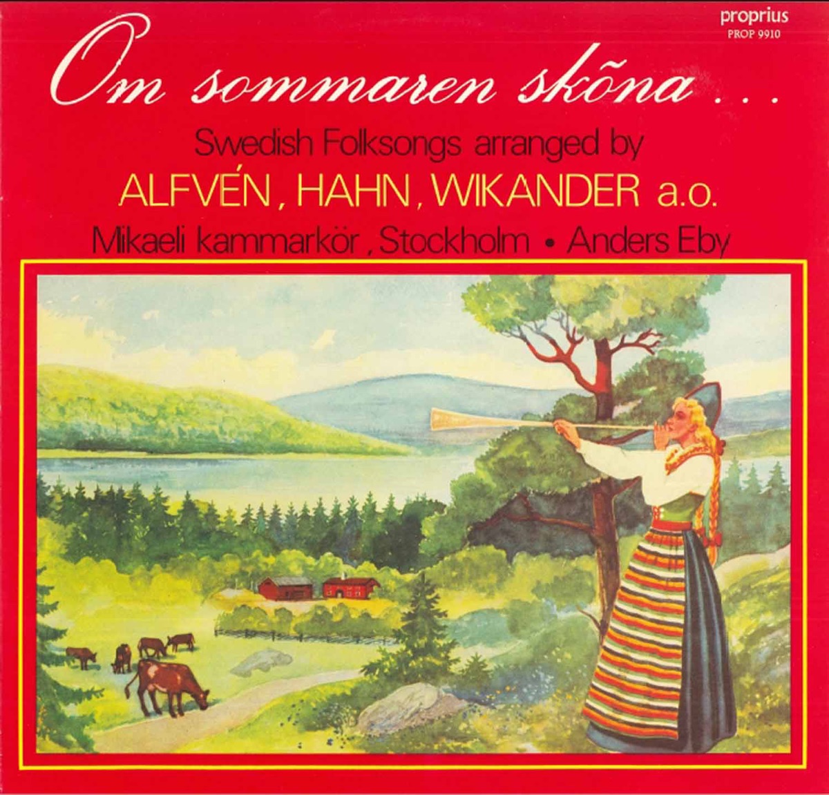 Om sommaren sköna by Anders Eby & Mikaeli Chamber Choir album cover