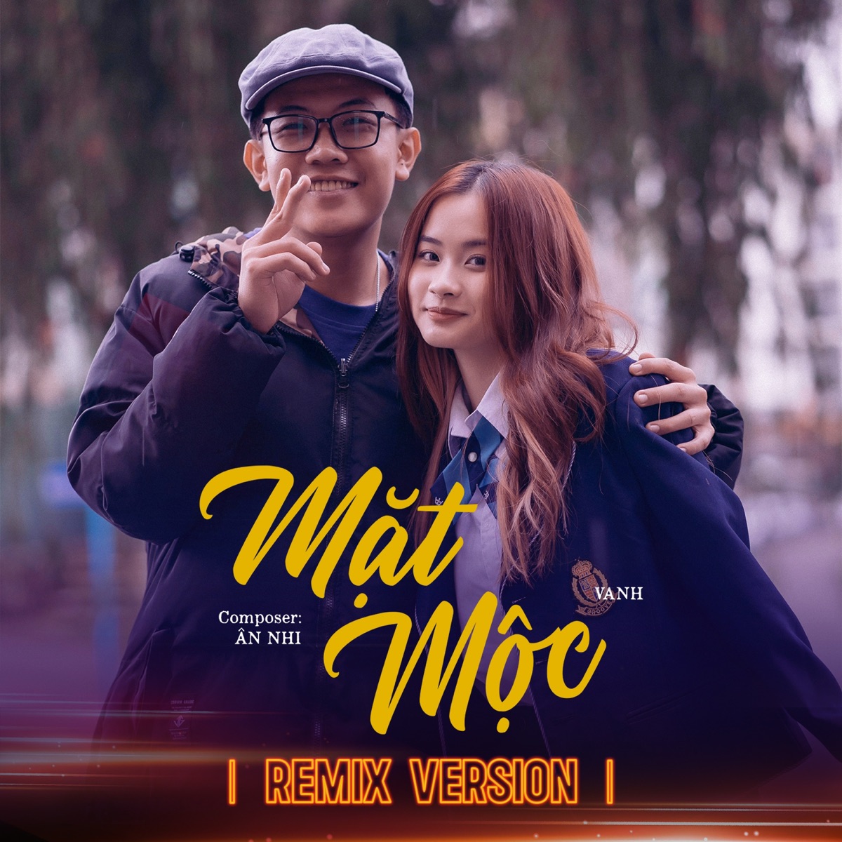 Mặt Mộc (Remix Version) - Single by VAnh & An Nhi album cover