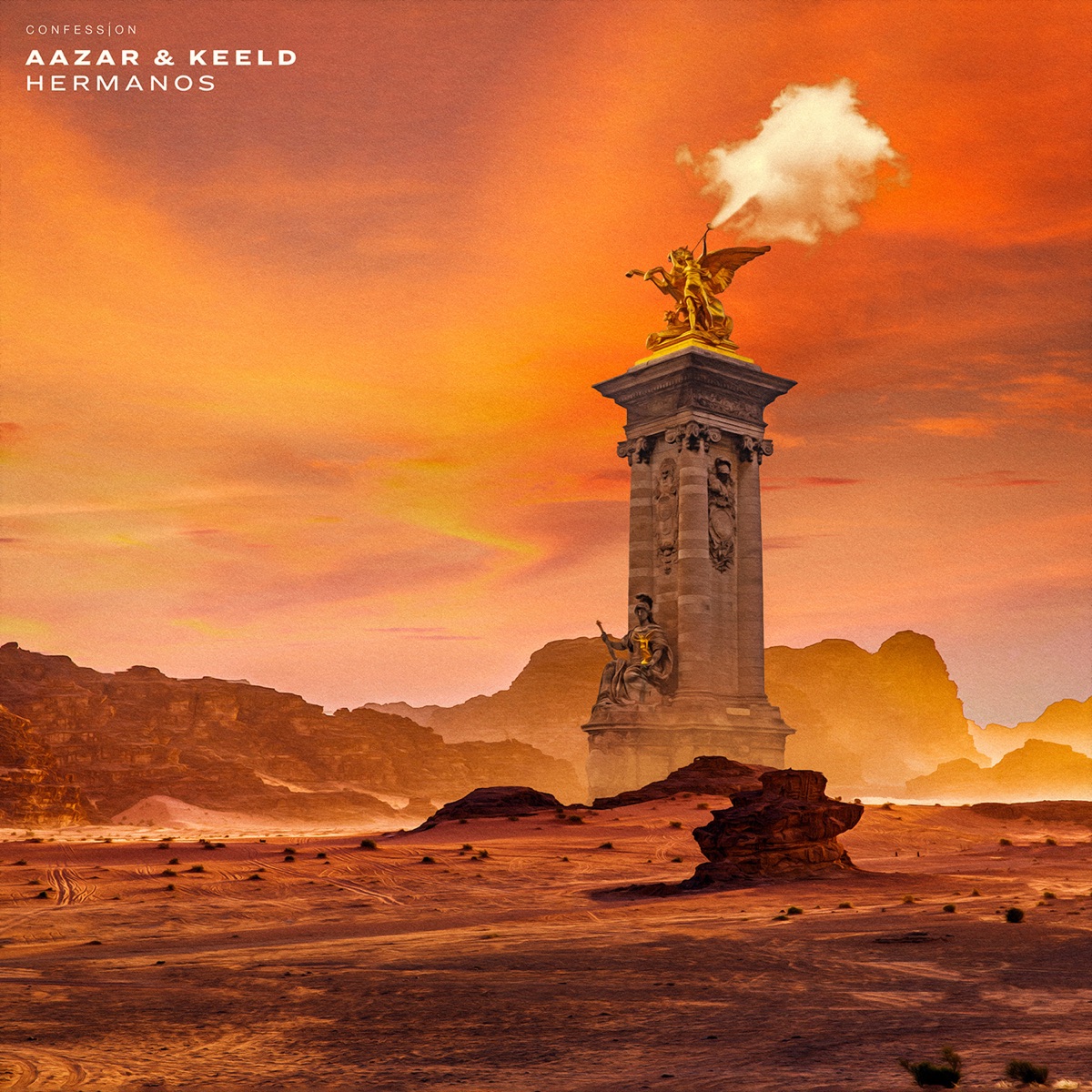 Hermanos - Single by Aazar & KEELD album cover