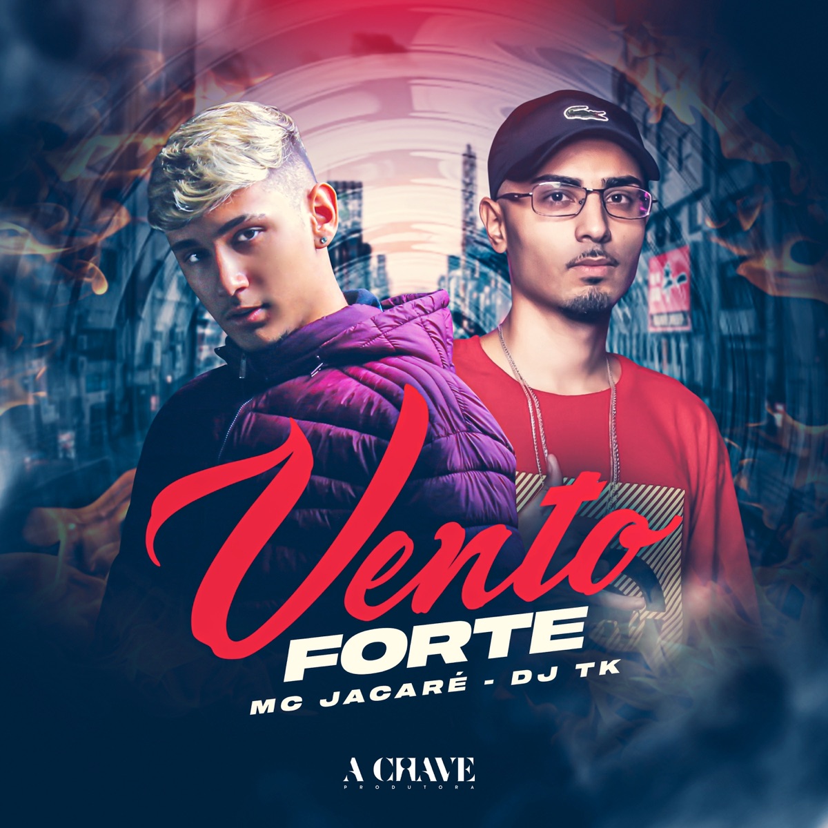 Vento Forte - Single by Mc Jacaré & DJ TK album cover