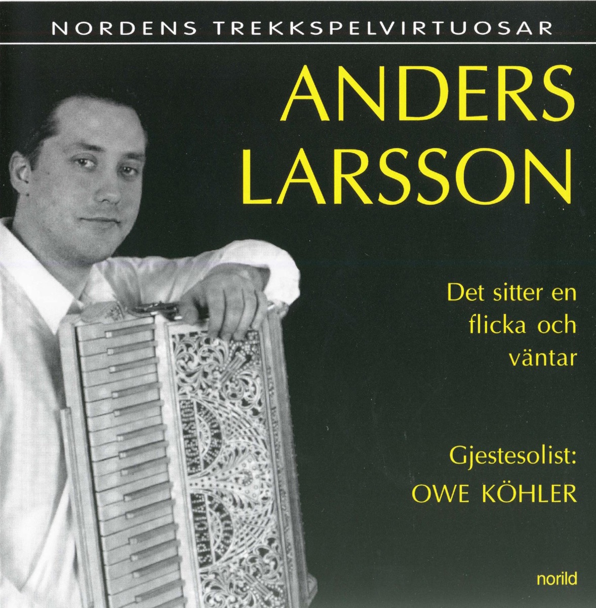 Det sitter en flicka och väntar by Anders Larsson album cover