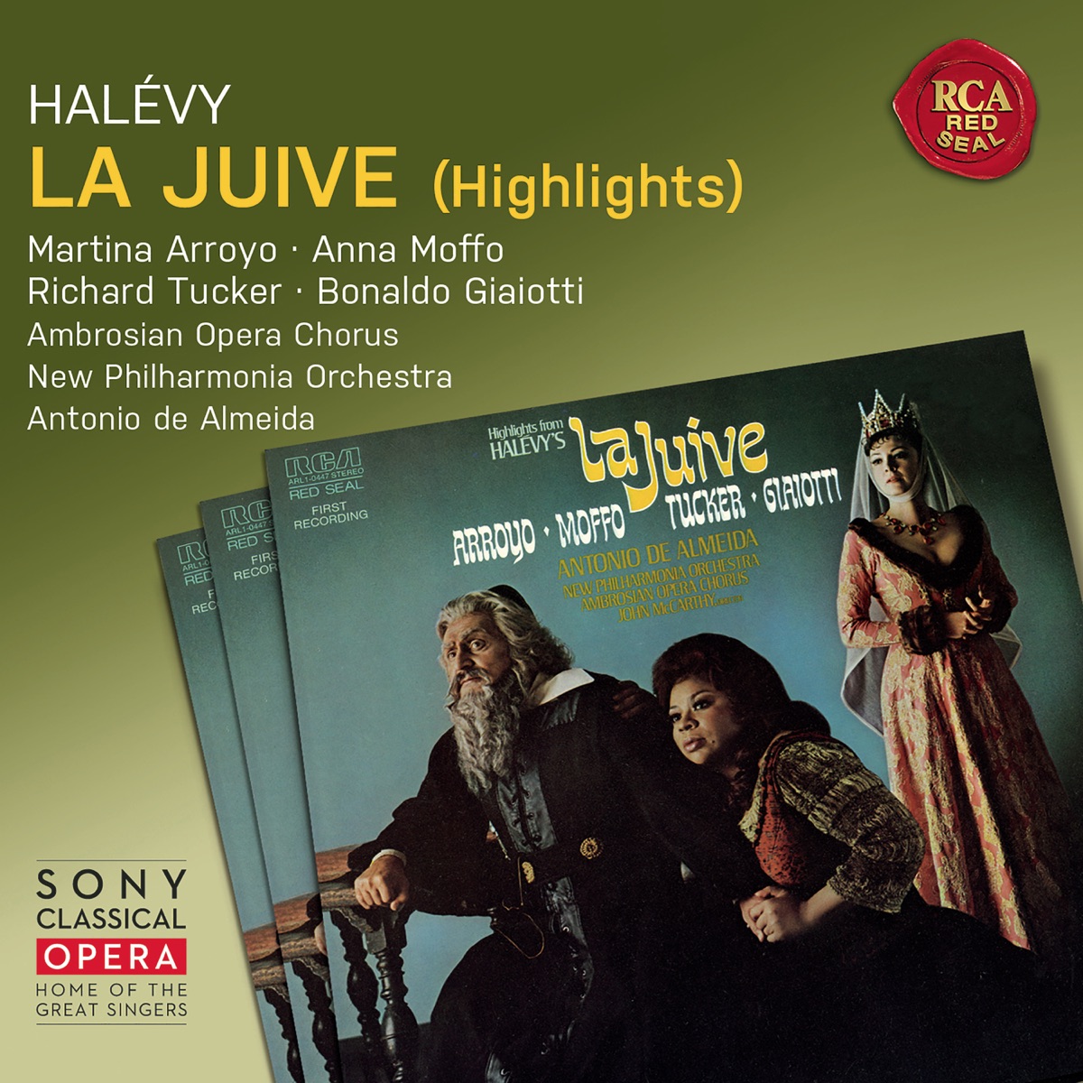 Halévy: La Juive (Highlights) by Antonio de Almeida album cover