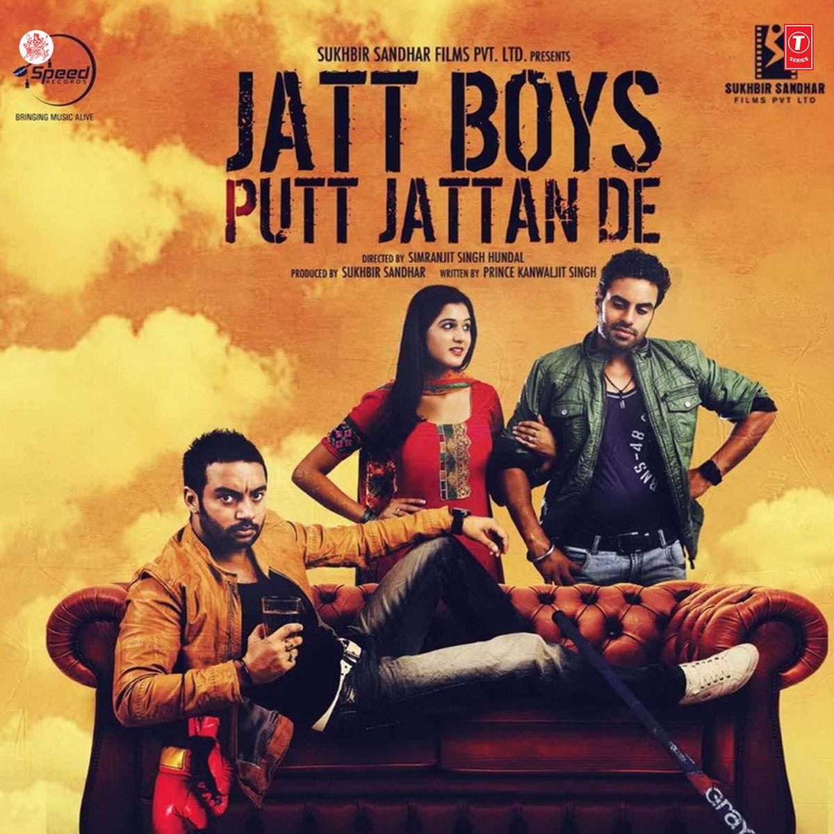 Jatt Boys Putt Jattan De (Original Motion Picture Soundtrack) by Tru-Skool, Laddi Gill, Dr Zeus, Jawar Dildar & Justin Thind album cover