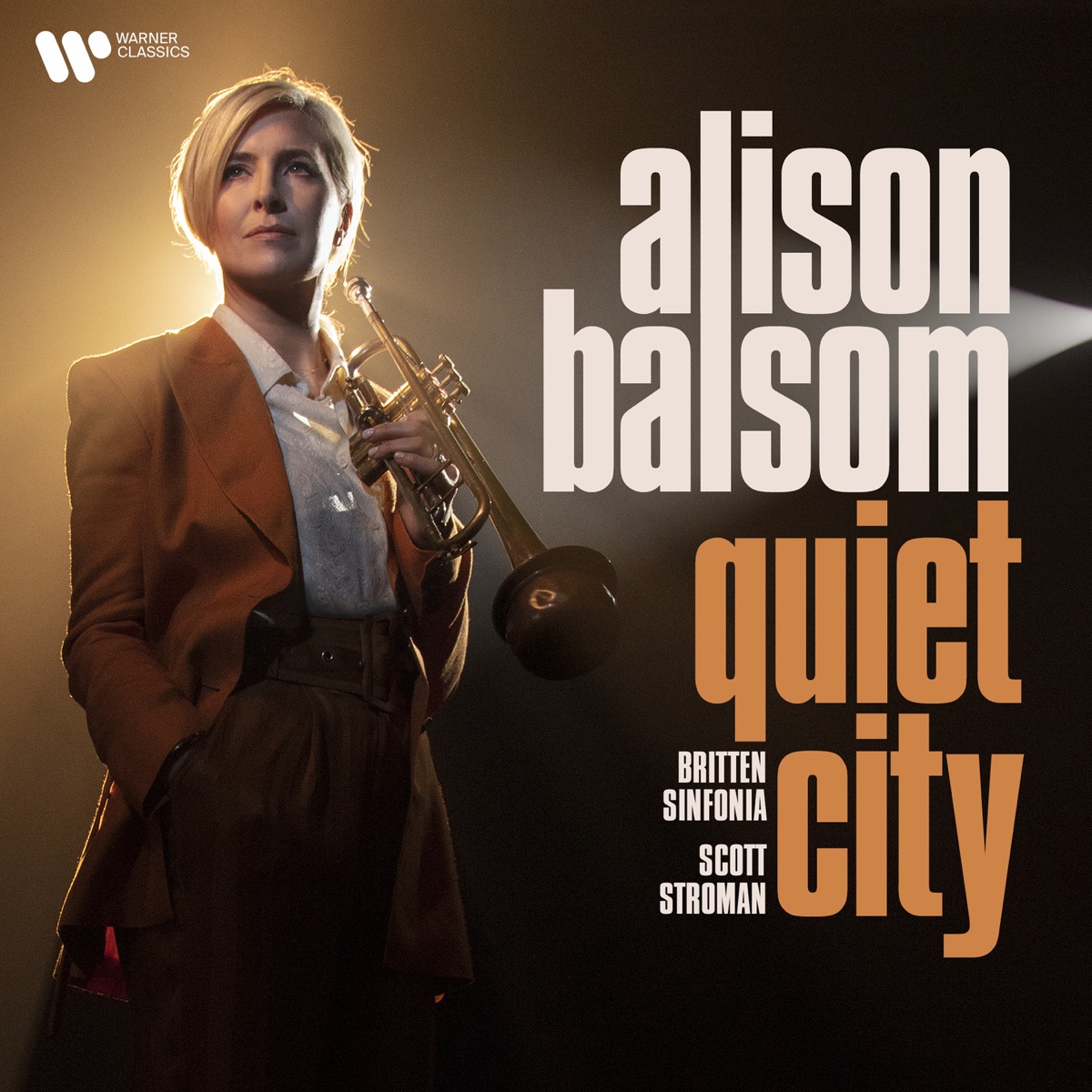 Quiet City by Scott Stroman, Britten Sinfonia & Alison Balsom album cover