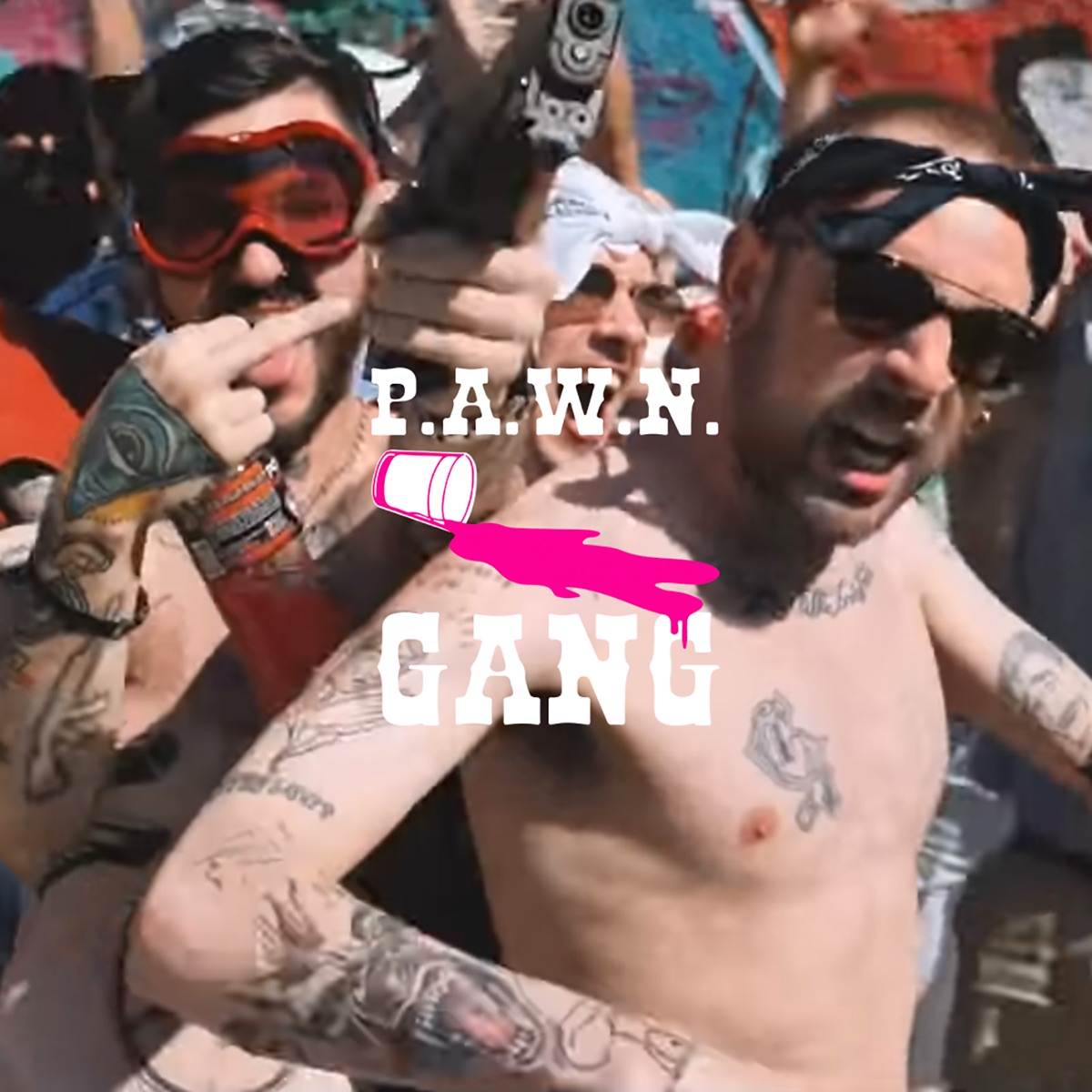 Stupit - Single by P.A.W.N. Gang, Good Jan, Lil Guiu & Yung Mare album cover