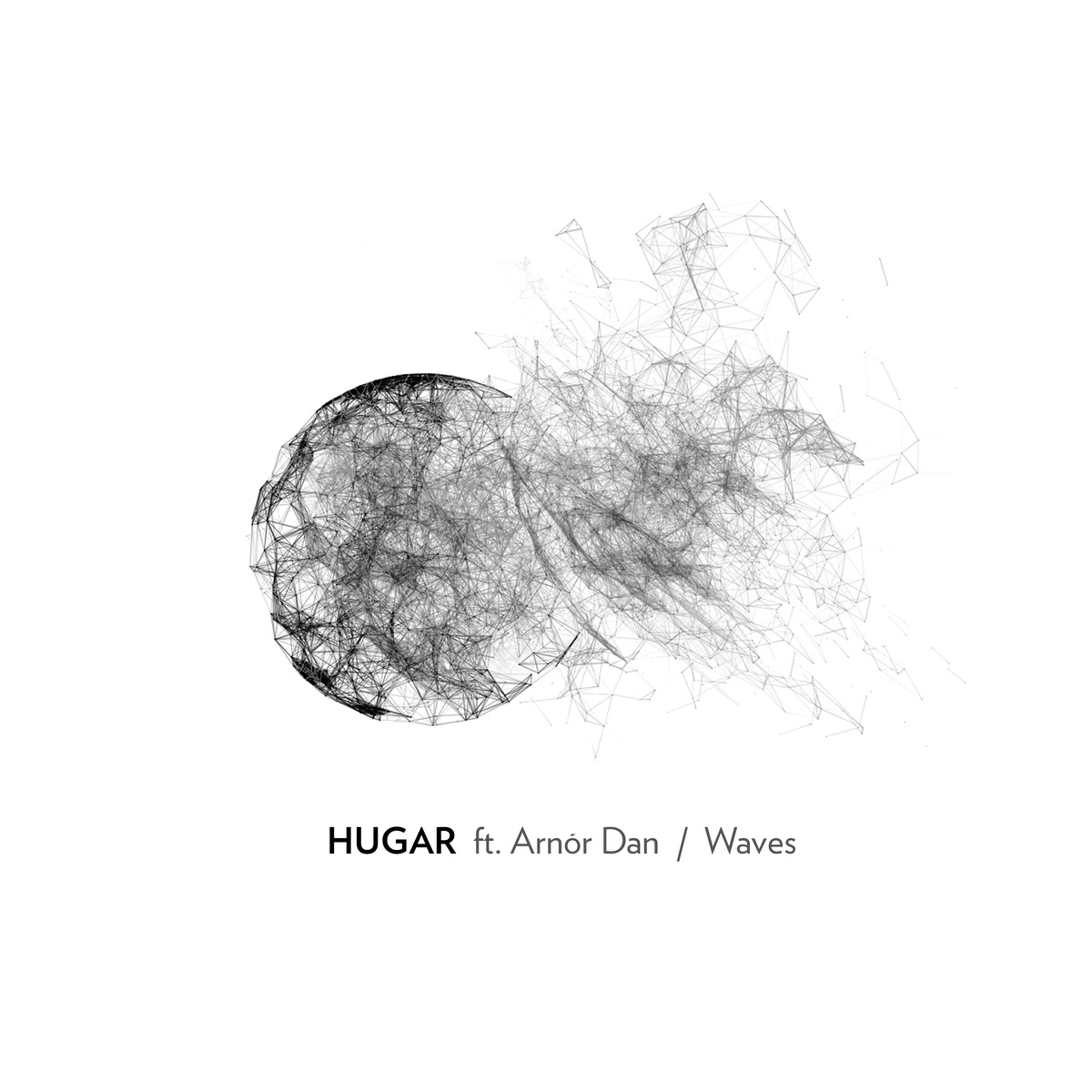 Waves (feat. Arnór Dan) - Single by Hugar album cover