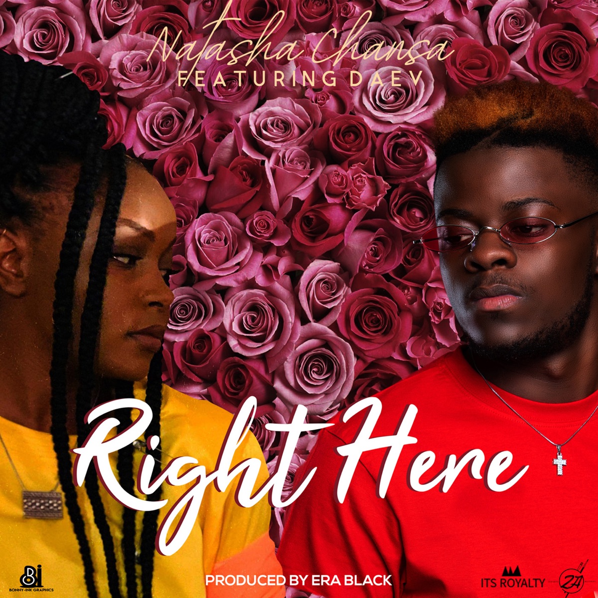 Right Here (feat. Daev Zambia) - Single by Natasha Chansa album cover
