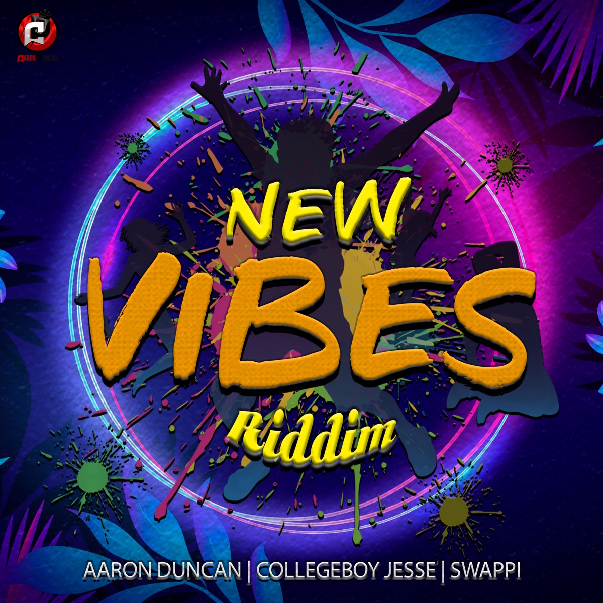 New Vibes Riddim - EP by Aaron Duncan, College Boy Jesse & Swappi album cover