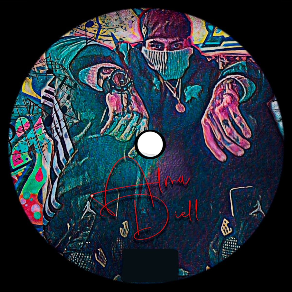 Amor de Calle - Single by ALMADIELL album cover