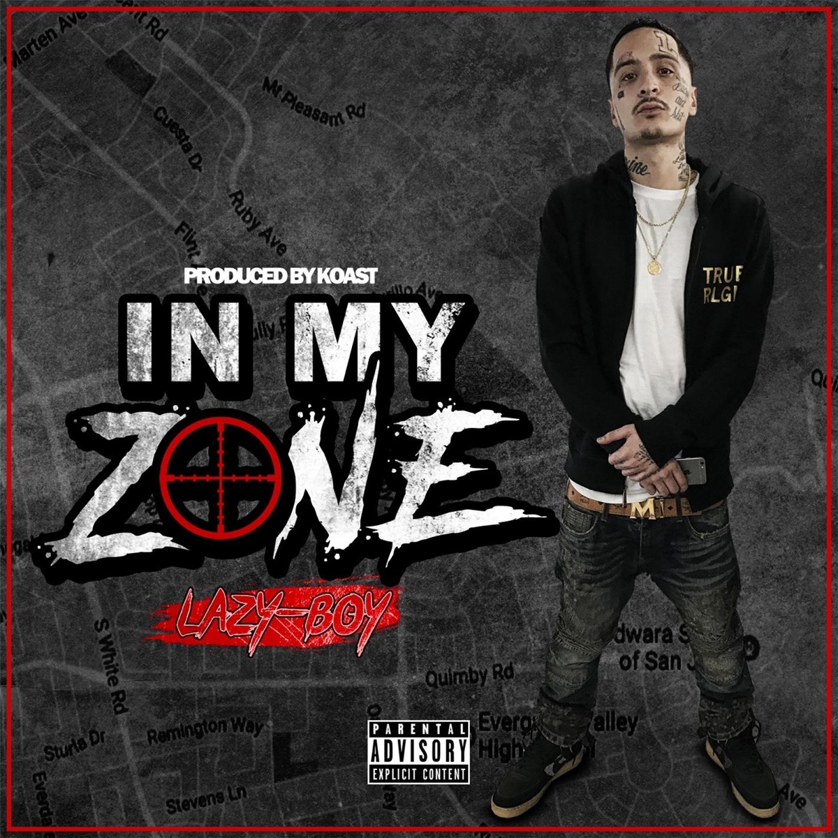 In My Zone - Single by Lazy-Boy album cover