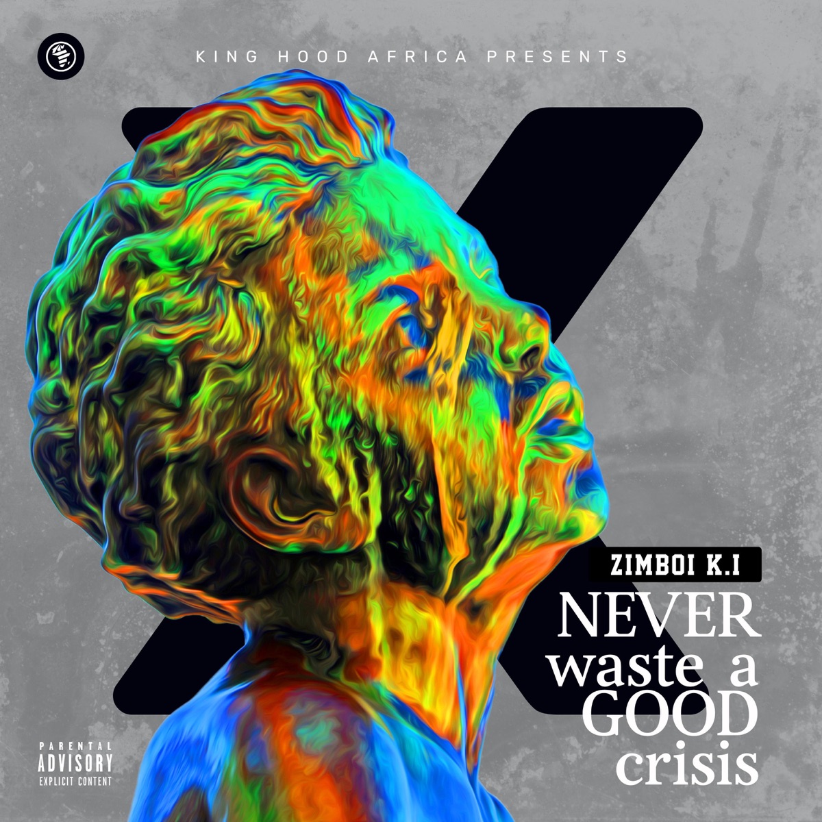 NEVER waste a GOOD crisis (feat. ZimBoi K.I) by King Hood Africa album cover