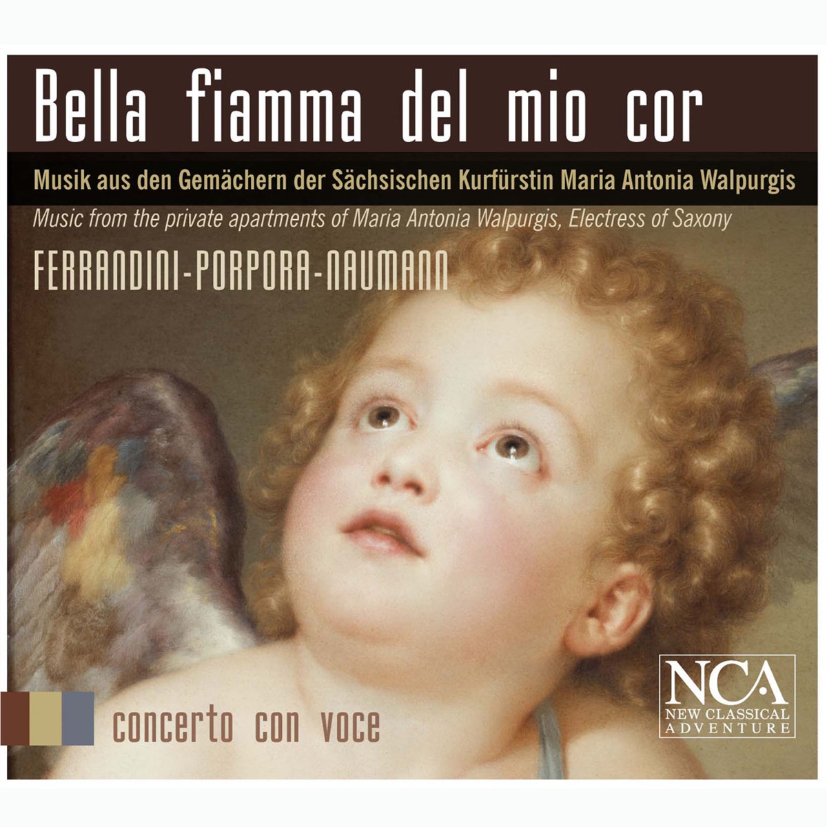 Bella fiamma del mio cor by Concerto Con Voce album cover