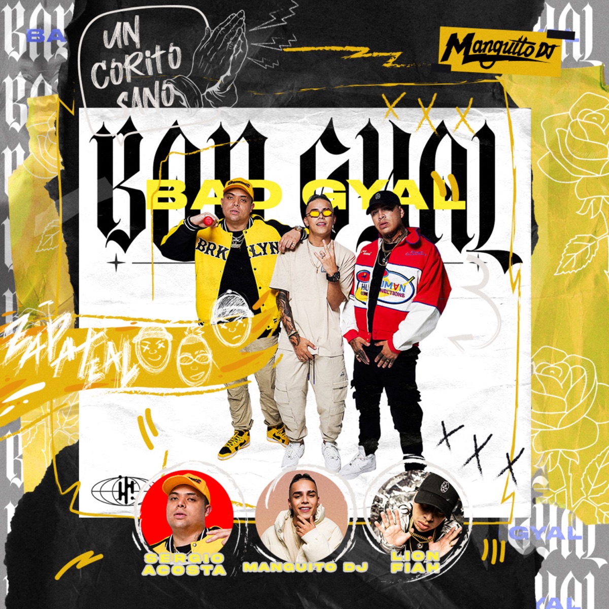 Bad Gyal - Single by Manguito DJ, Lion Fiah & Sergio Acosta album cover
