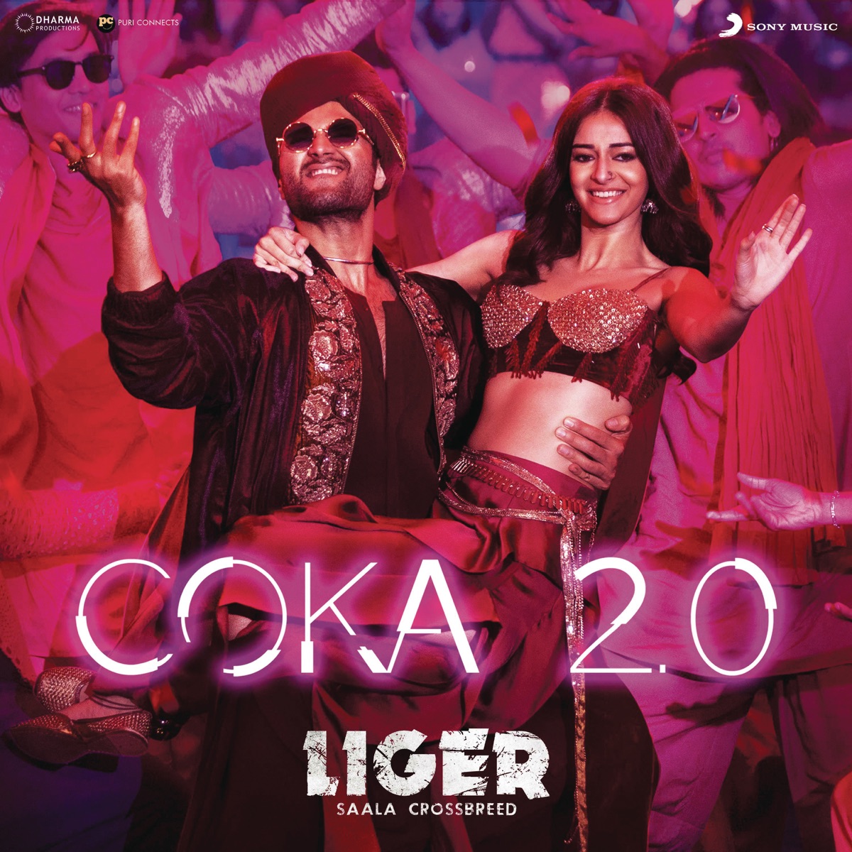Coka 2.0 (From "Liger") - Single by Jaani, Lijo George-Dj Chetas, Sukh-E Muzical Doctorz & Lisa Mishra album cover